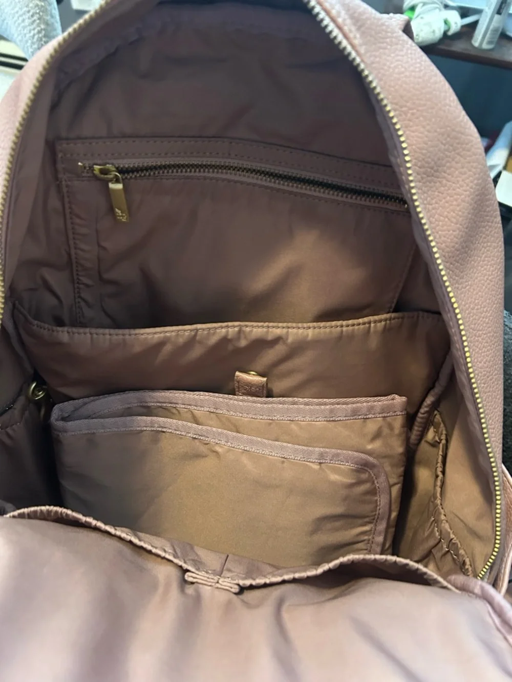 Freshly Picked Diaper Bag Dusty Rose With Changing Pad